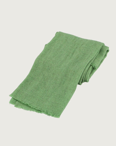 BUFANDA GREEN WOOL/CASHMERE