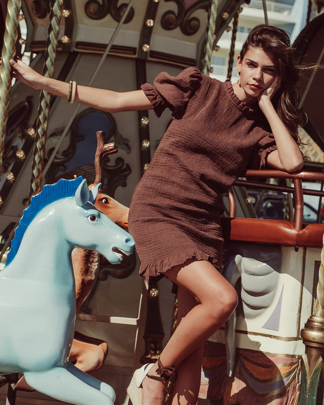 VESTIDO DALIA BROWN PREVENTA