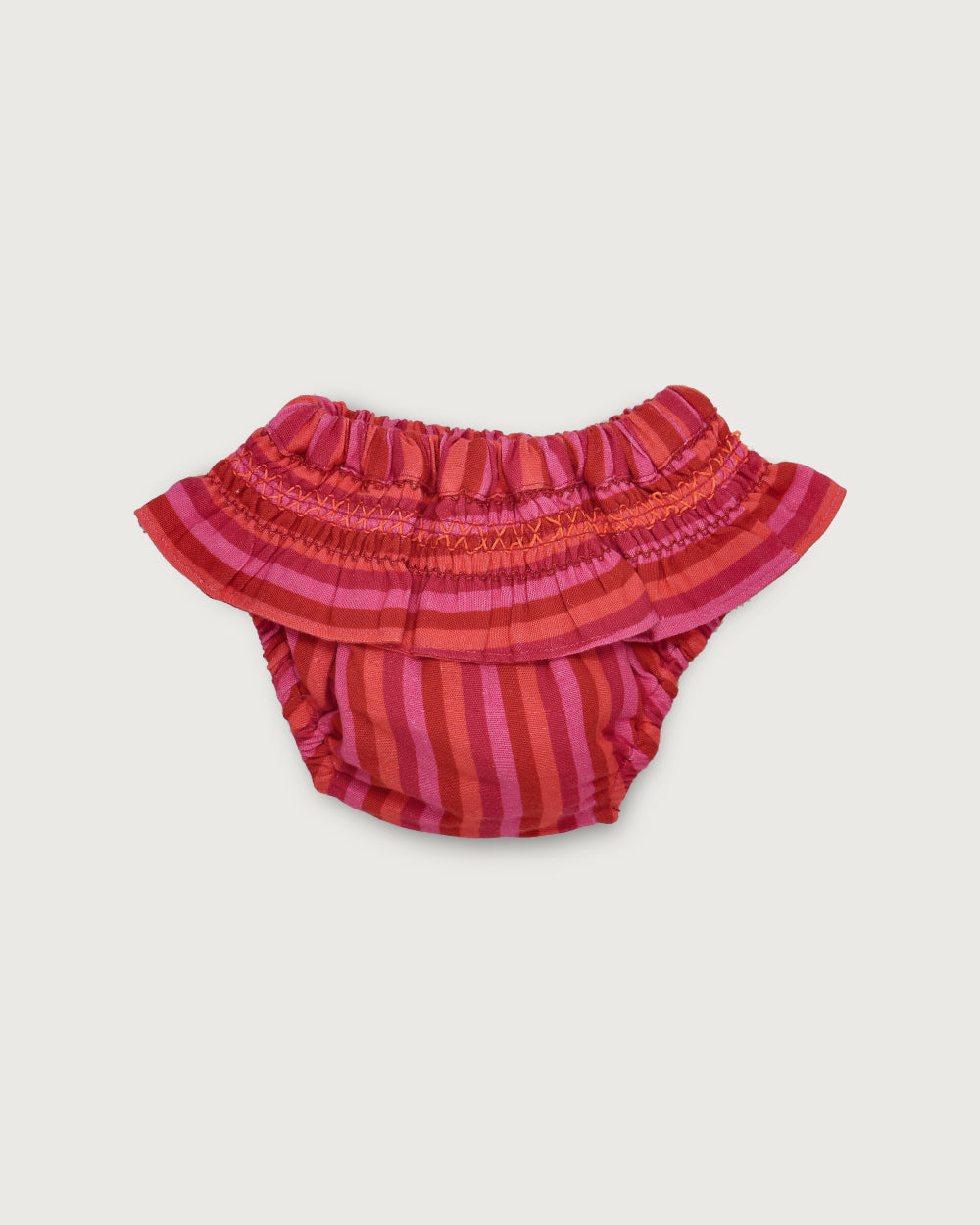 CUBRE PAÑAL CAMPANITA FUCSIA STRIPES