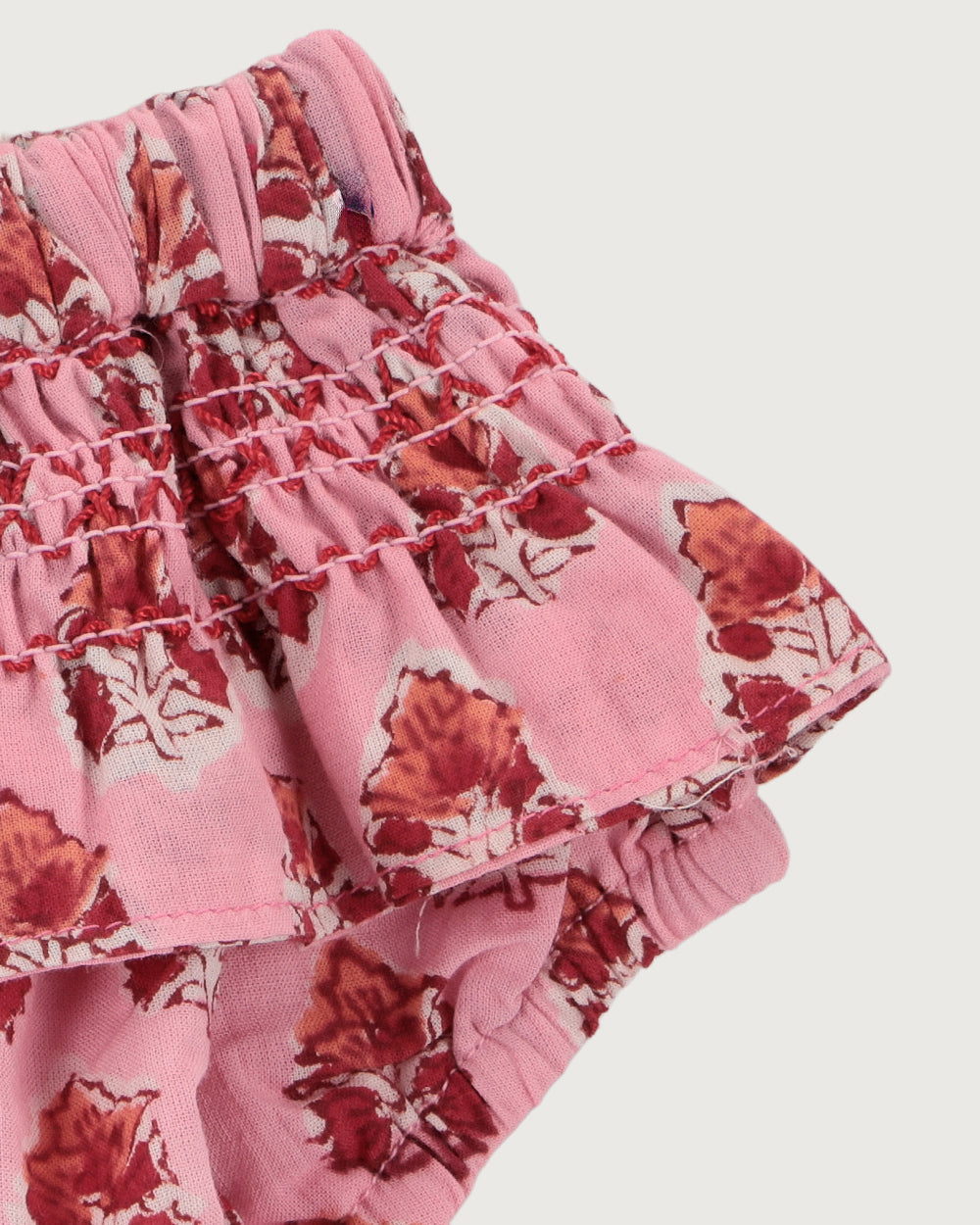 CUBRE PAÑAL CAMPANITA PINK FLOWERS