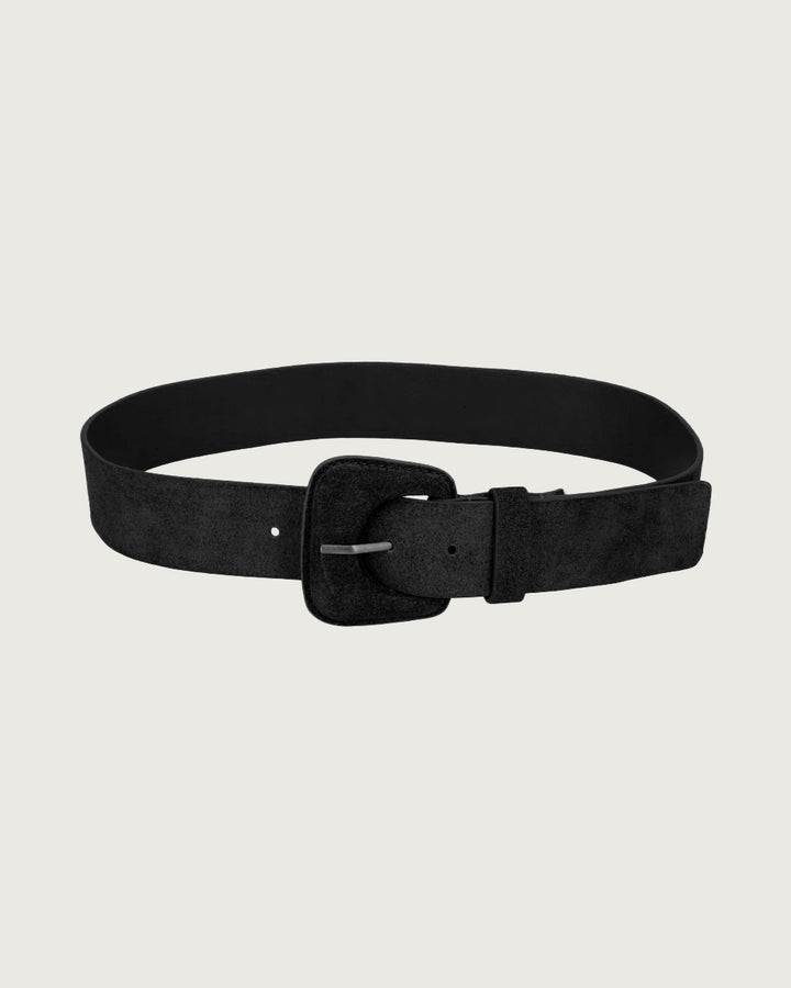 CINTURON CASH BLACK SILVER