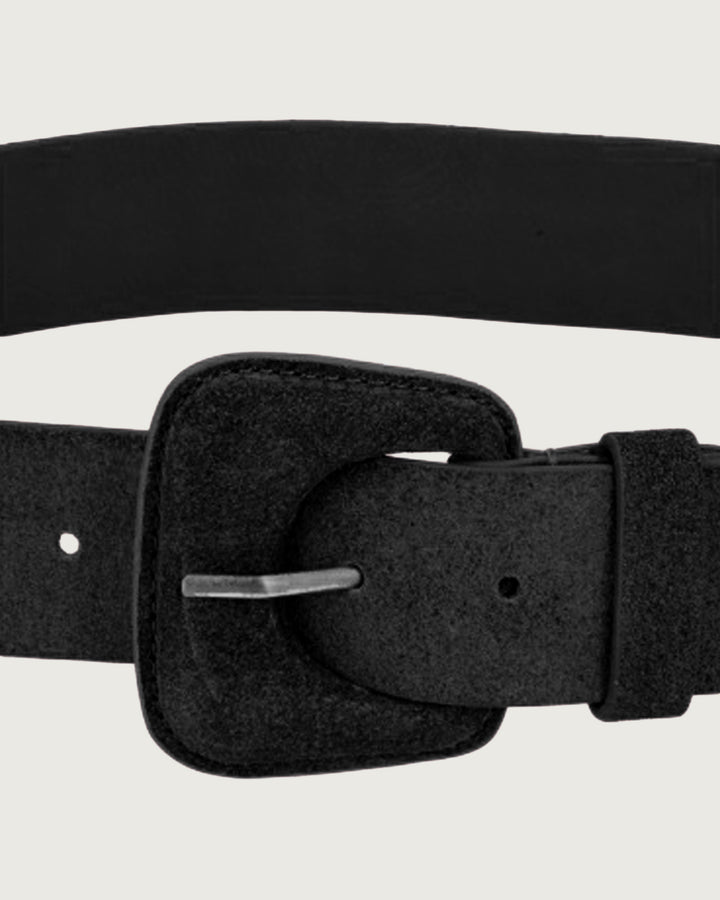 CINTURON CASH BLACK SILVER