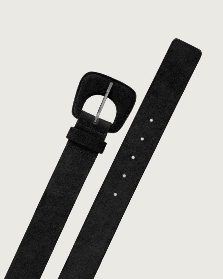 CINTURON CASH BLACK SILVER