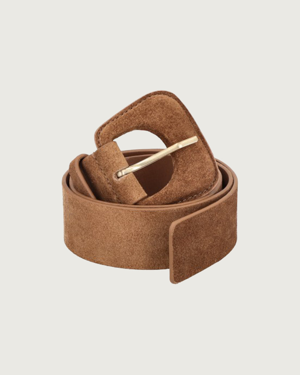 CINTURON CASH BROWN GOLDEN