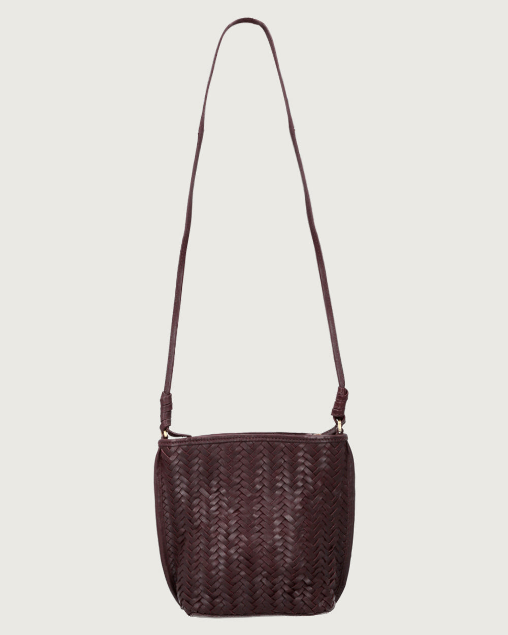 CARTERA CHRISSIE BORGOÑA GOLD