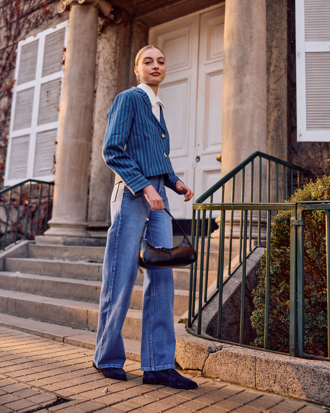 JEANS COBALT DENIM