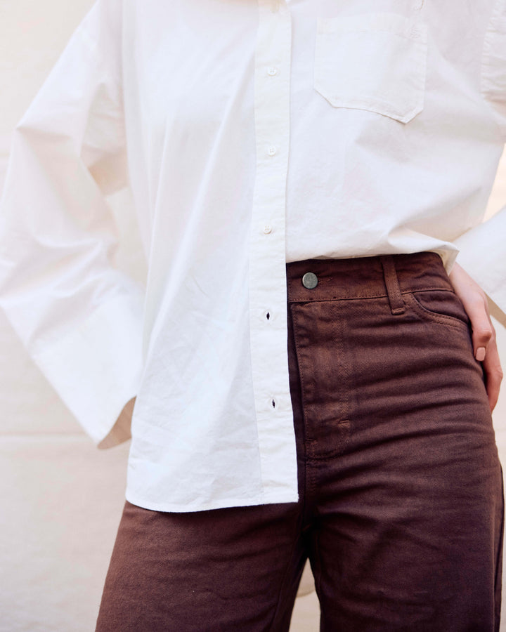 JEANS COBALT BROWN