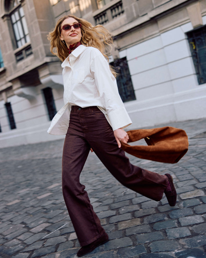 JEANS COBALT BROWN