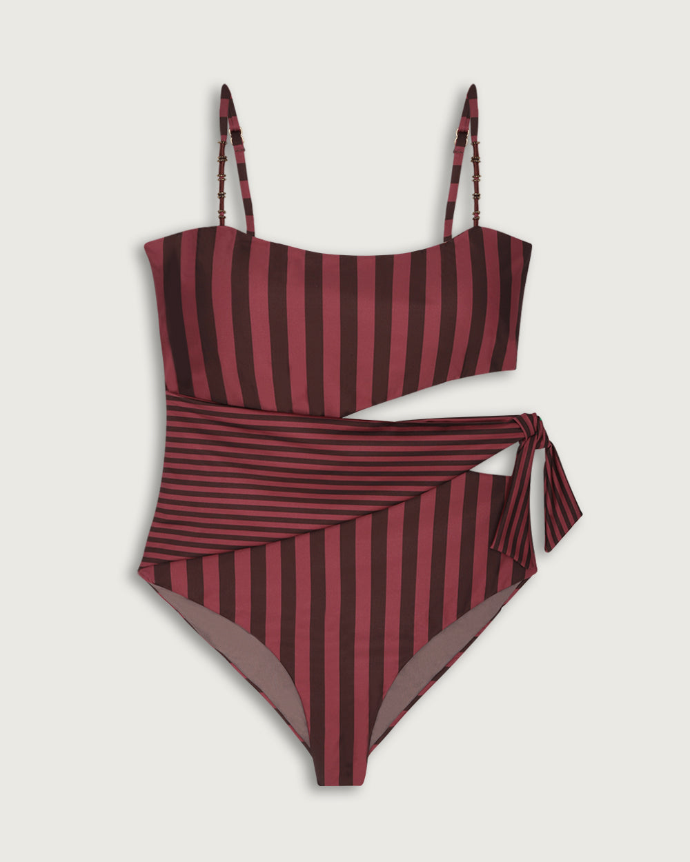 ONE PIECE MONDRAGO COFFEE STRIPES