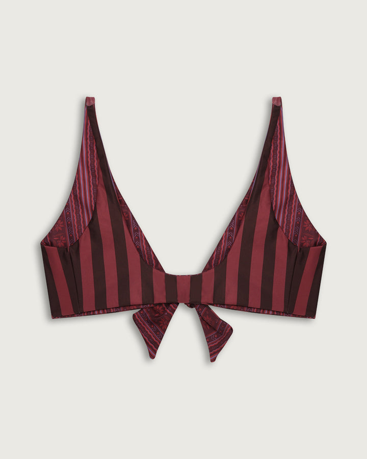 TOP CASCAIS NUDO AJUSTABLE CIRCUS PRINT