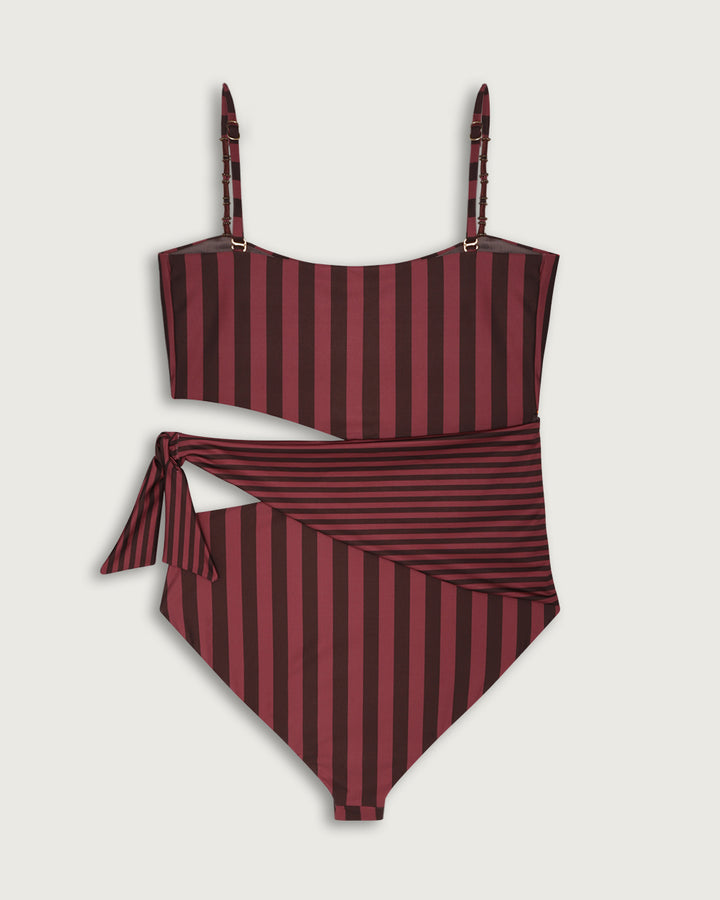 ONE PIECE MONDRAGO COFFEE STRIPES