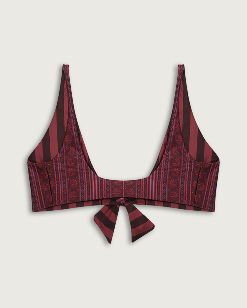 TOP CASCAIS NUDO AJUSTABLE CIRCUS PRINT