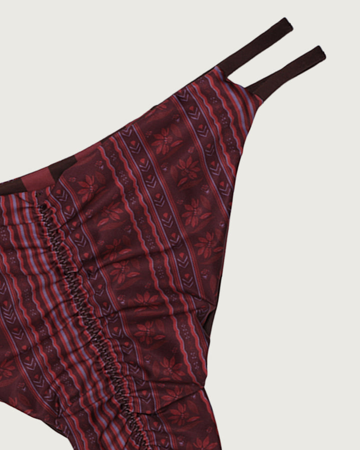 BOTTOM MINI REVERSIBLE CIRCUS PRINT