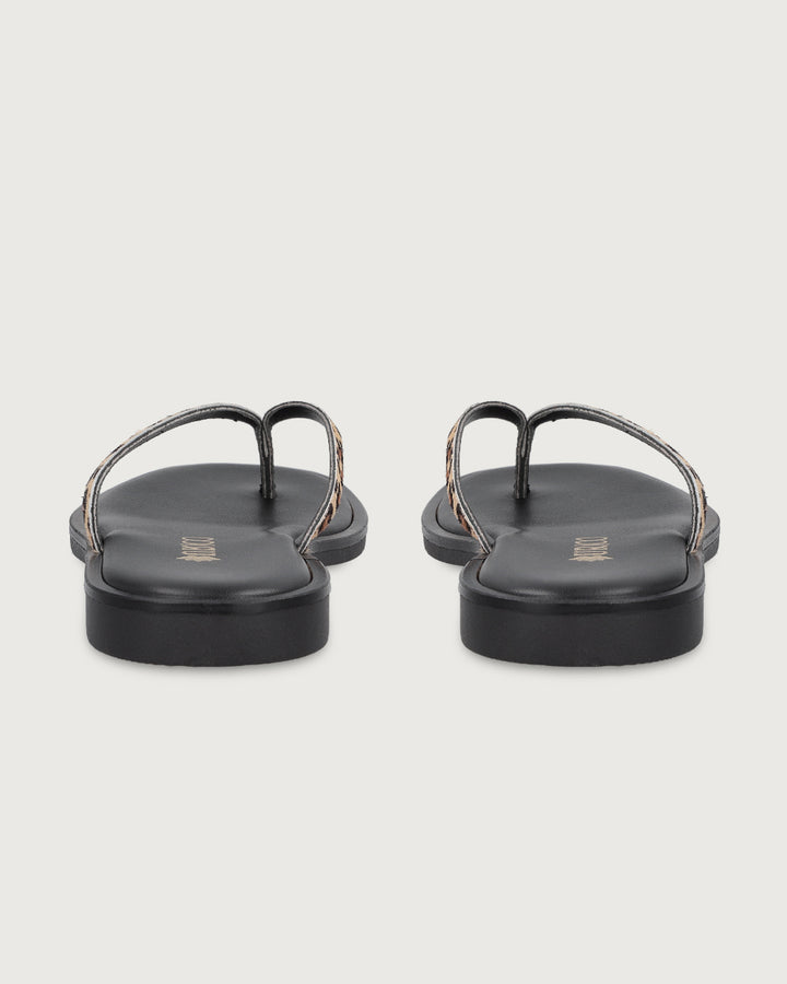 SANDALIA CORFU ANIMAL PRINT