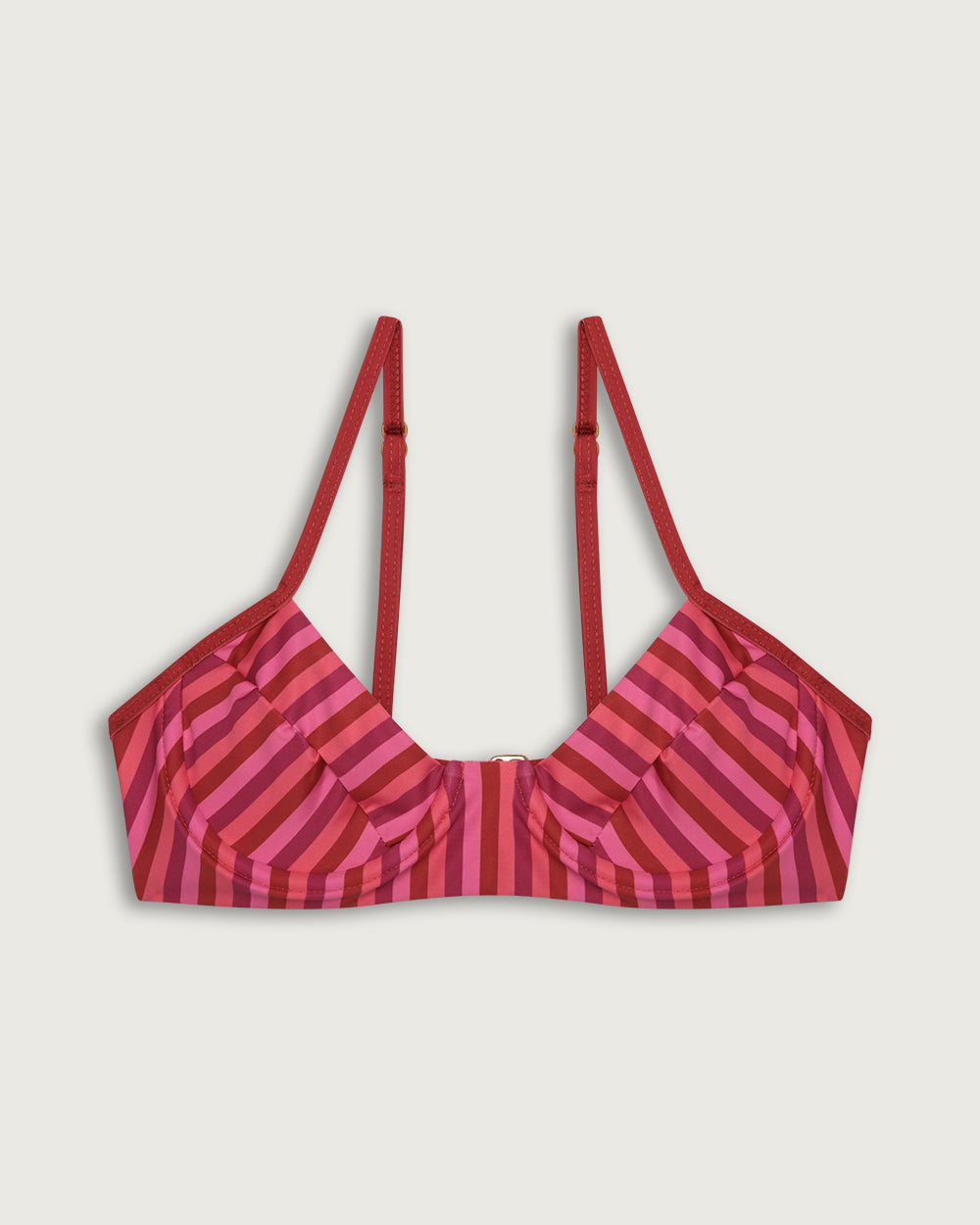TOP LILIA CON ARCO FUCSIA STRIPES