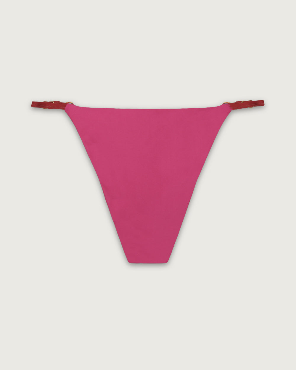 BOTTOM REVERSIBLE AJUSTABLE FUCSIA STRIPES