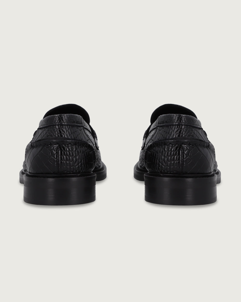 MOCASÍN GÉNOVA BLACK CROCO