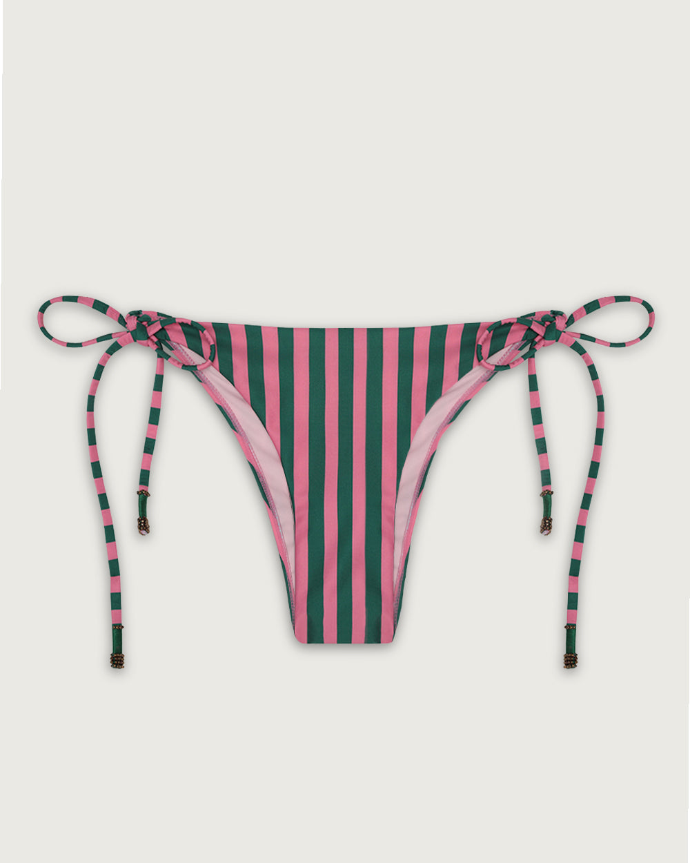 BOTTOM AMARRAS MOSTACILLAS GREEN STRIPES