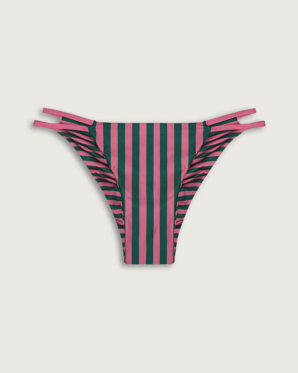 BOTTOM MINI REVERSIBLE GREEN STRIPES