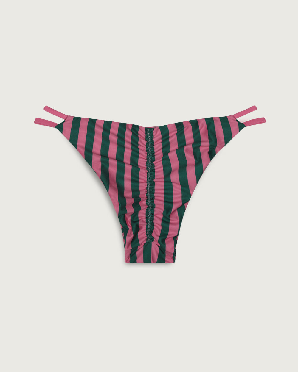 BOTTOM MINI REVERSIBLE GREEN STRIPES