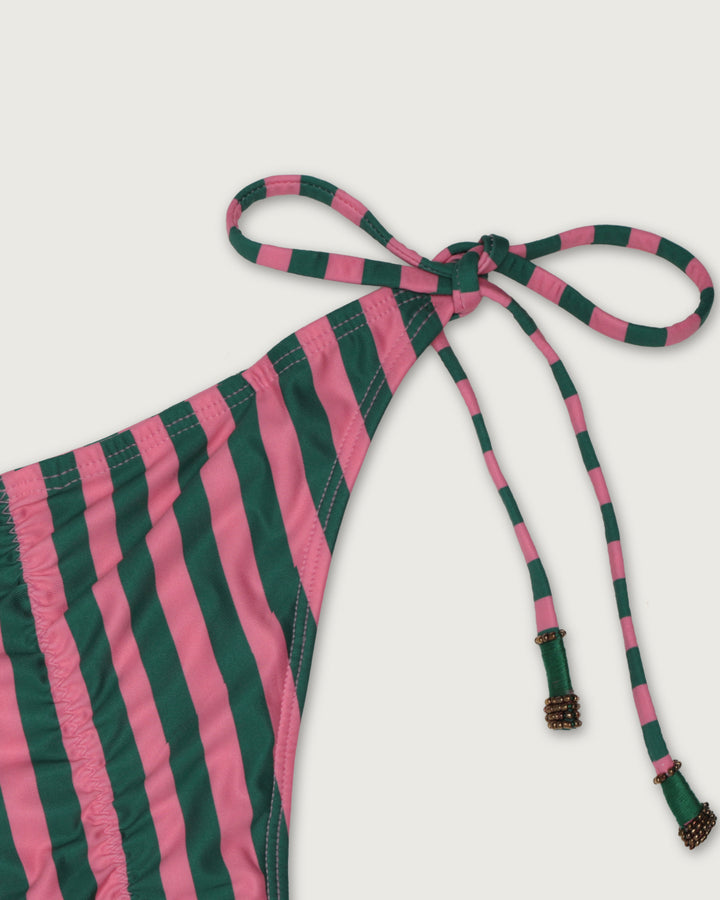 BOTTOM AMARRAS MOSTACILLAS GREEN STRIPES