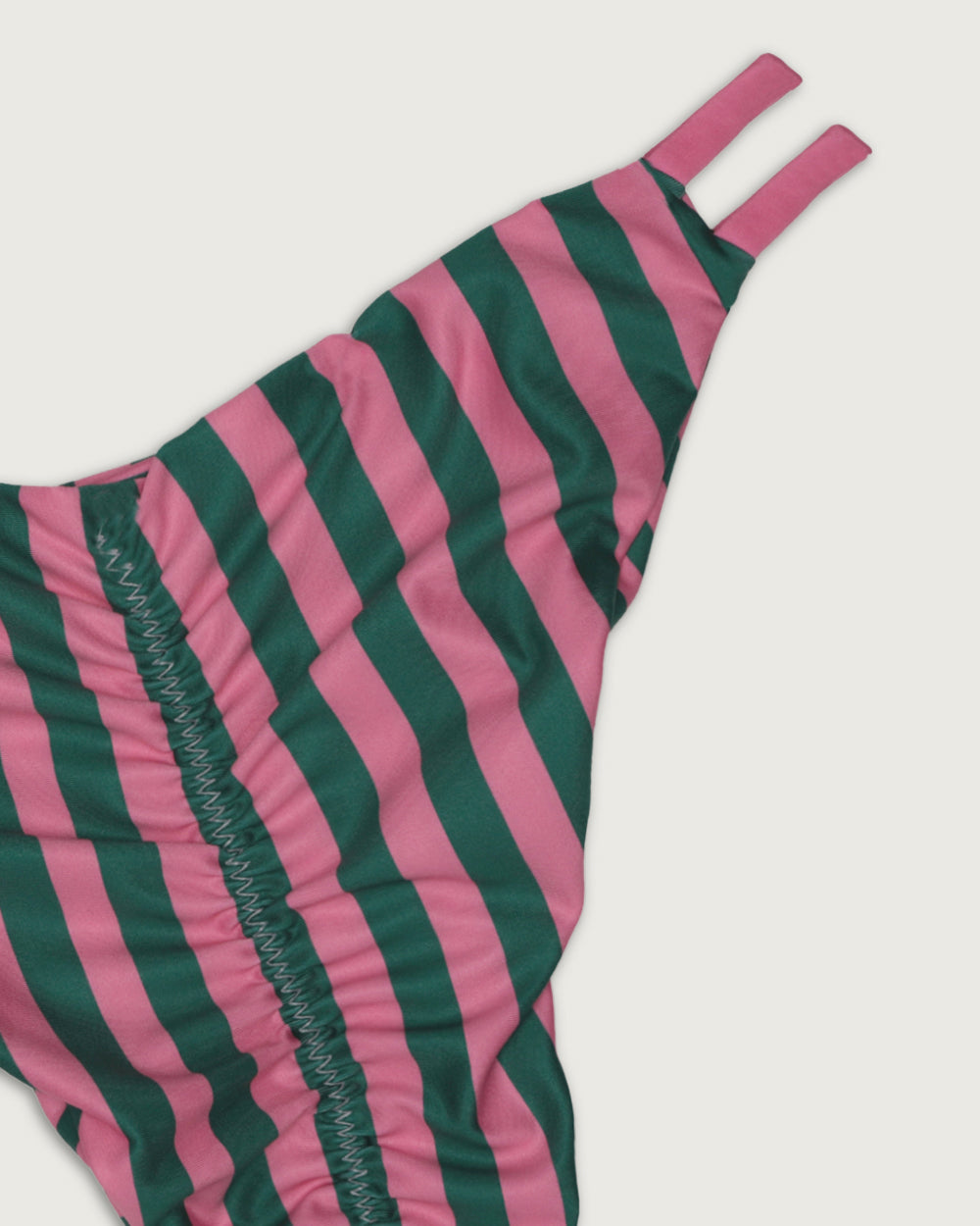 BOTTOM MINI REVERSIBLE GREEN STRIPES