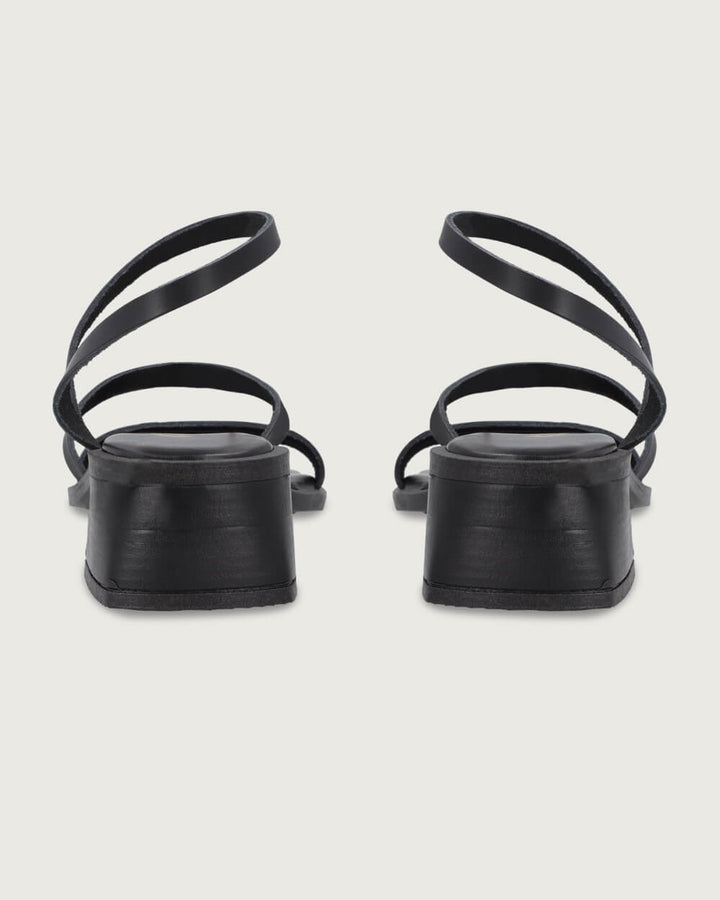 SANDALIA ANAFE BLACK CUERO