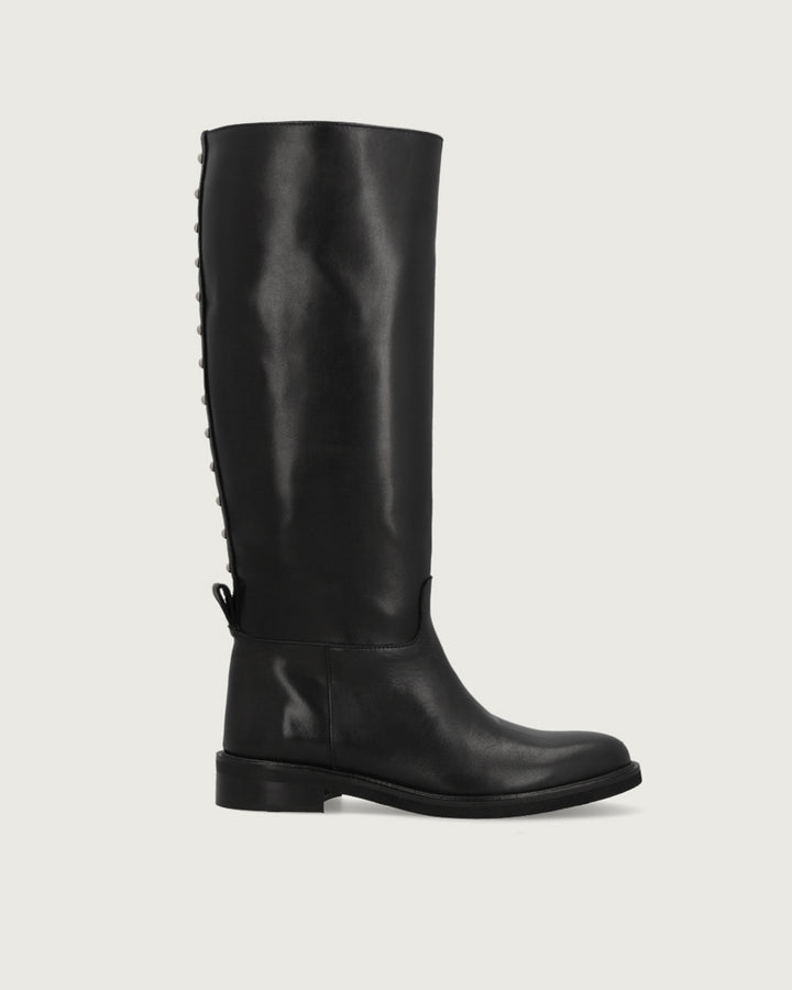 BOTA JULIE NEGRO TACHAS