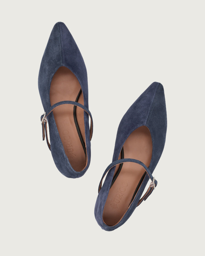 BALLERINA KIRA NAVY/LIGHT BLUE