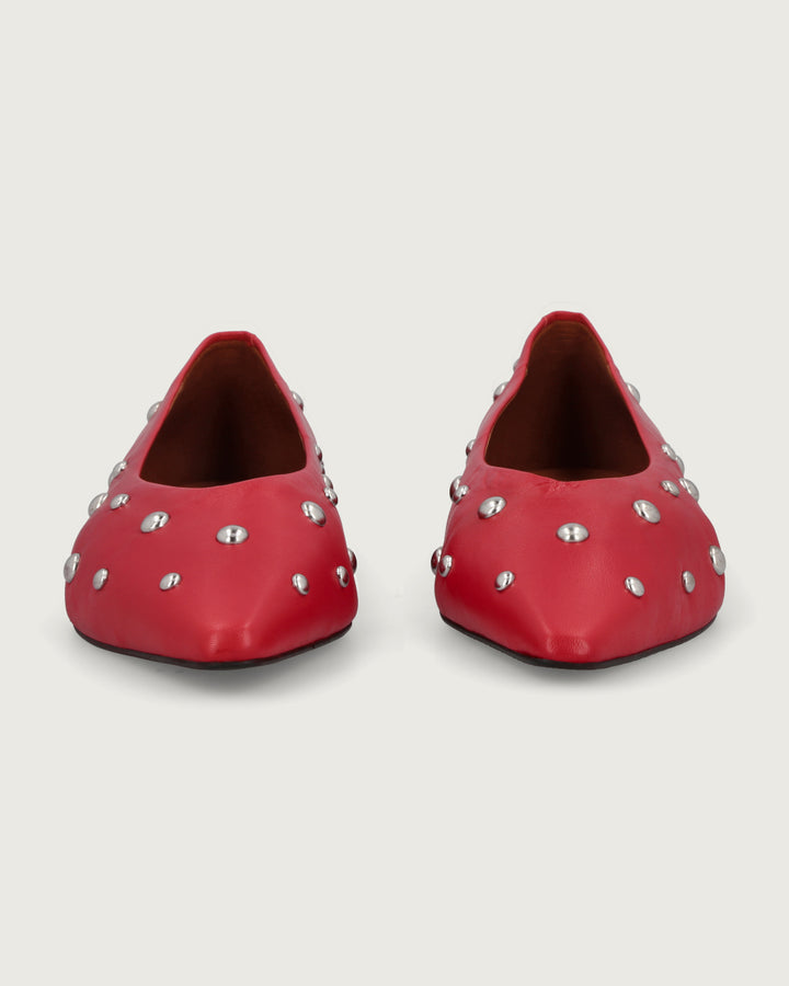 BALLERINA KIRA TACHAS ROJO