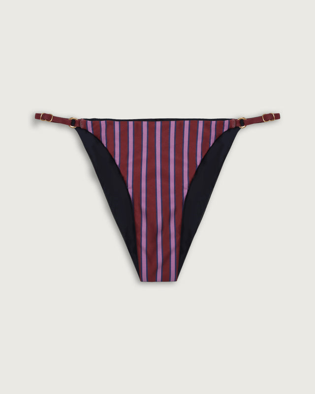 BOTTOM REVERSIBLE AJUSTABLE LILA STRIPES