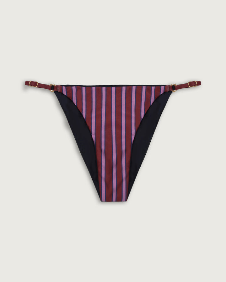 BOTTOM REVERSIBLE AJUSTABLE LILA STRIPES
