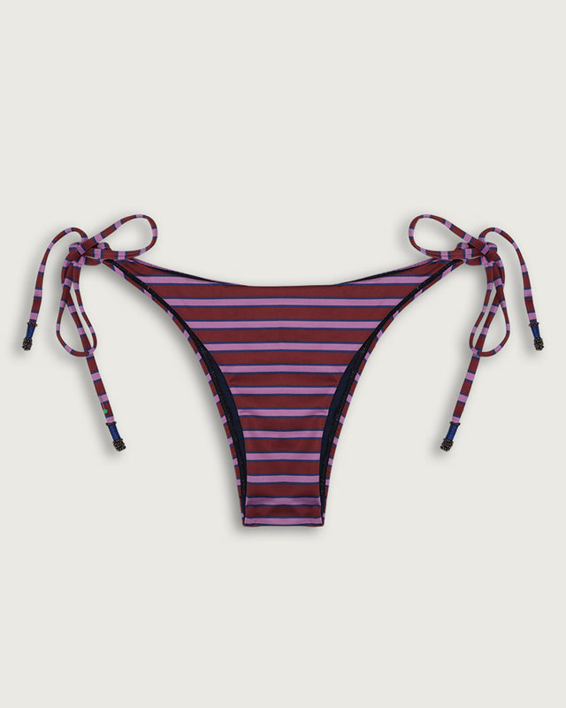 BOTTOM AMARRAS MOSTACILLAS LILA STRIPES