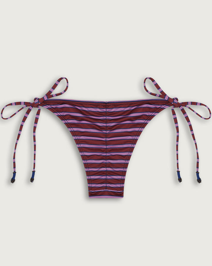 BOTTOM AMARRAS MOSTACILLAS LILA STRIPES