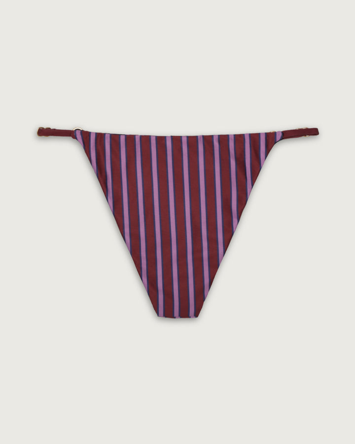BOTTOM REVERSIBLE AJUSTABLE LILA STRIPES