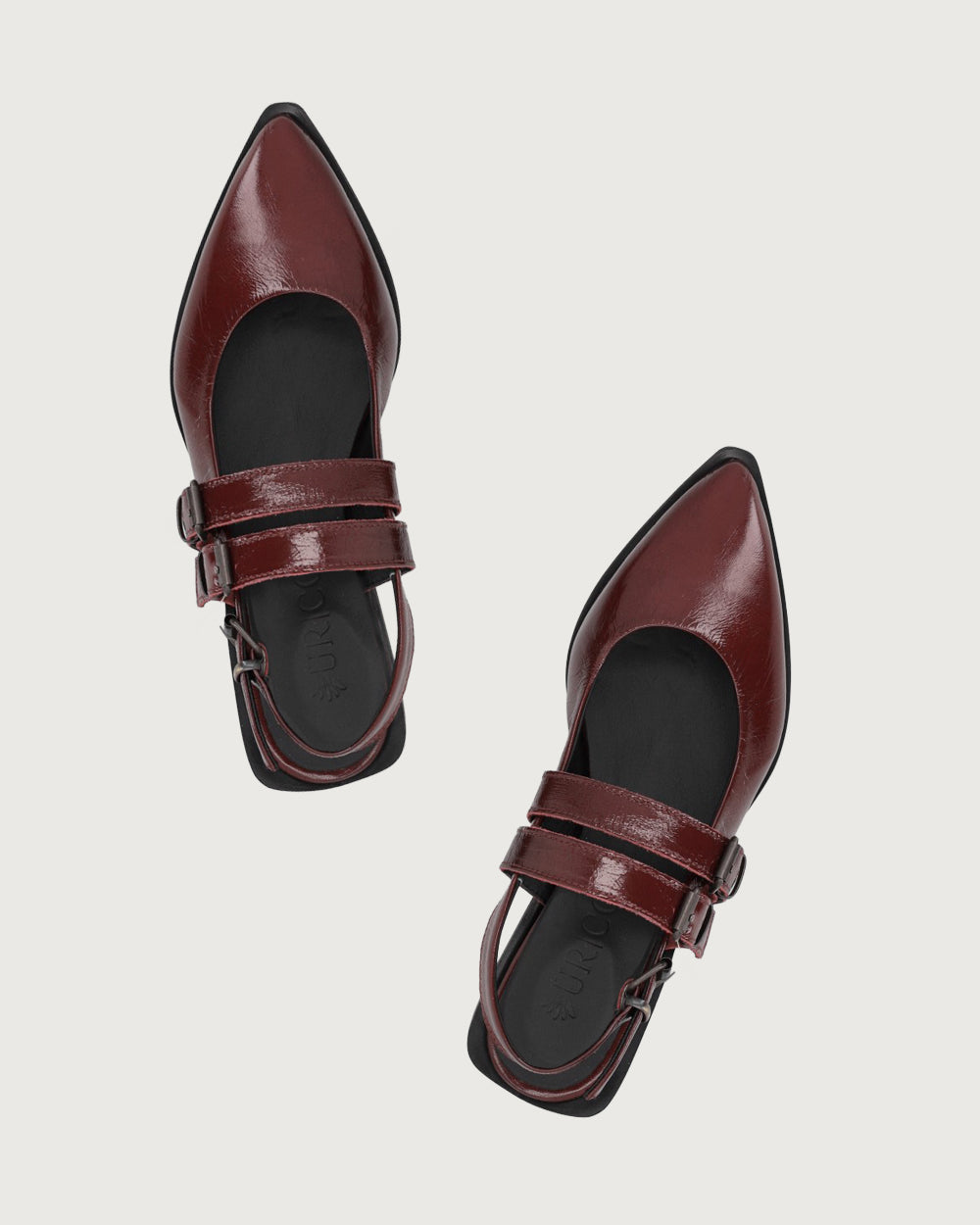 ZAPATO LUCIANA ROJO CHAROL