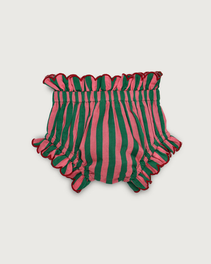 CUBRE PAÑAL MARIPOSA GREEN STRIPES