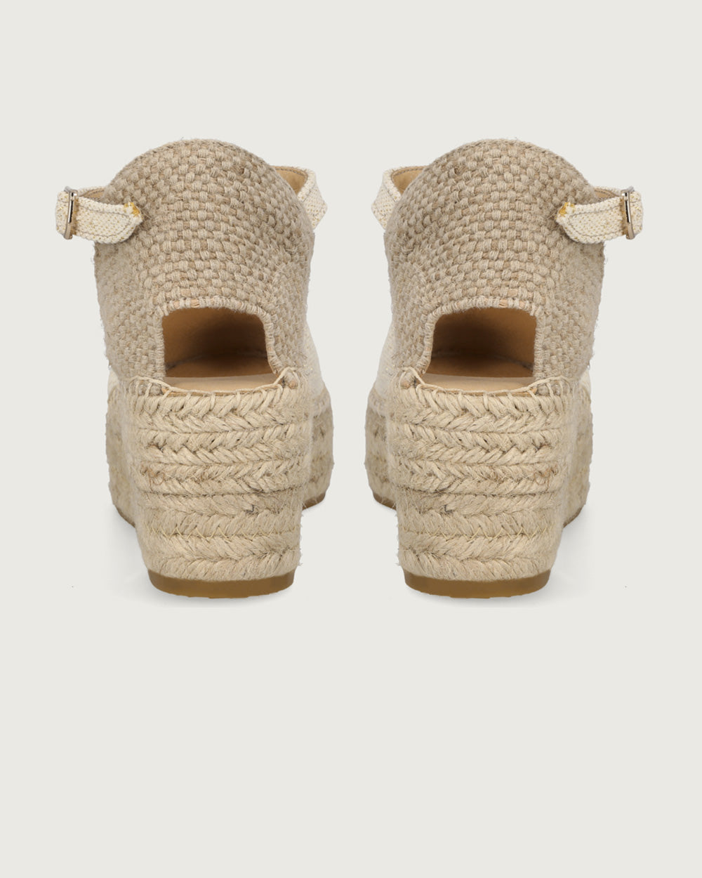 CUÑA MARSELLA BEIGE BRILLOS