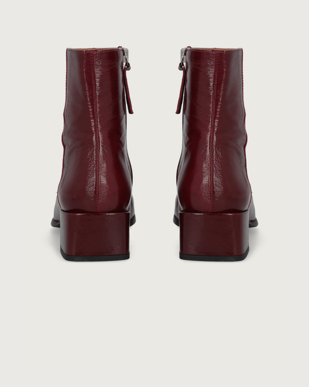 BOTÍN MEGAN BURGUNDY
