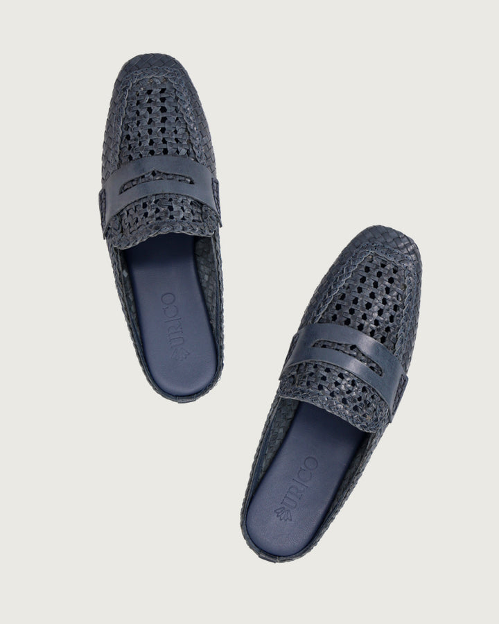 BABUCHA MERCEDES NAVY