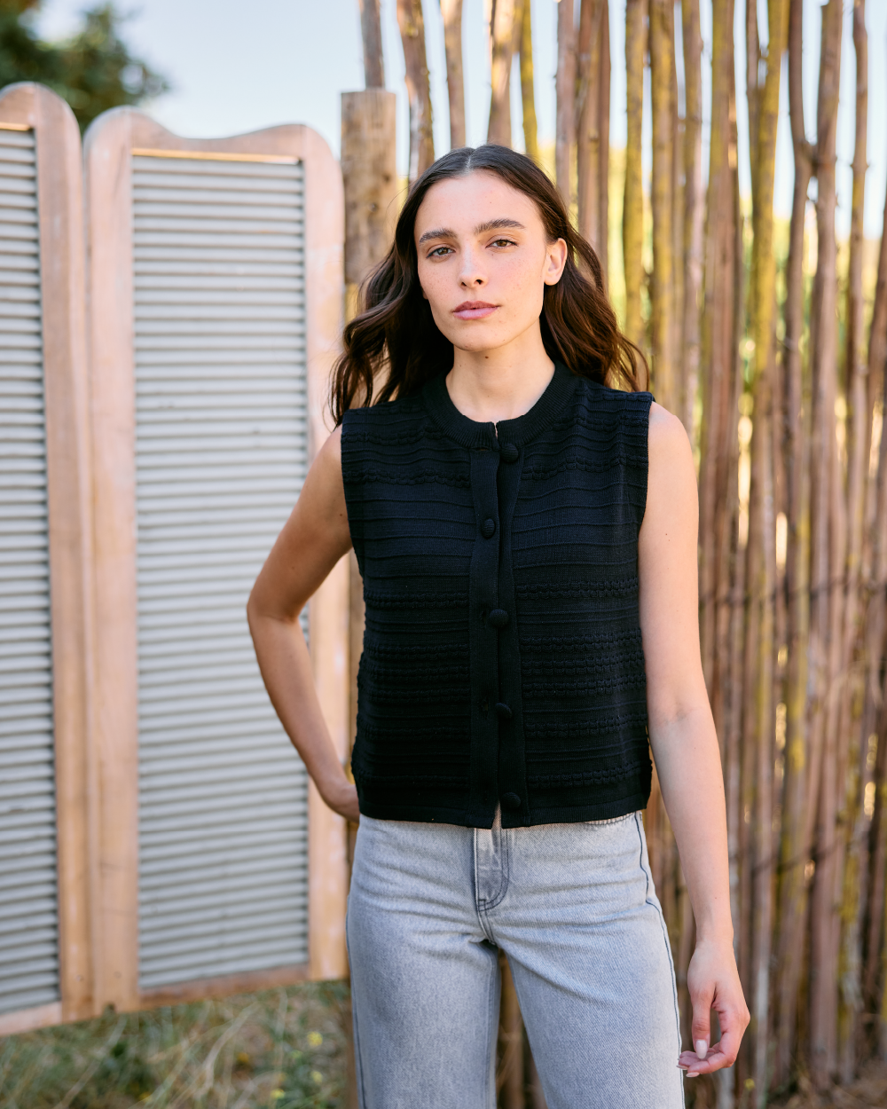 VEST TOLEDO NEGRO