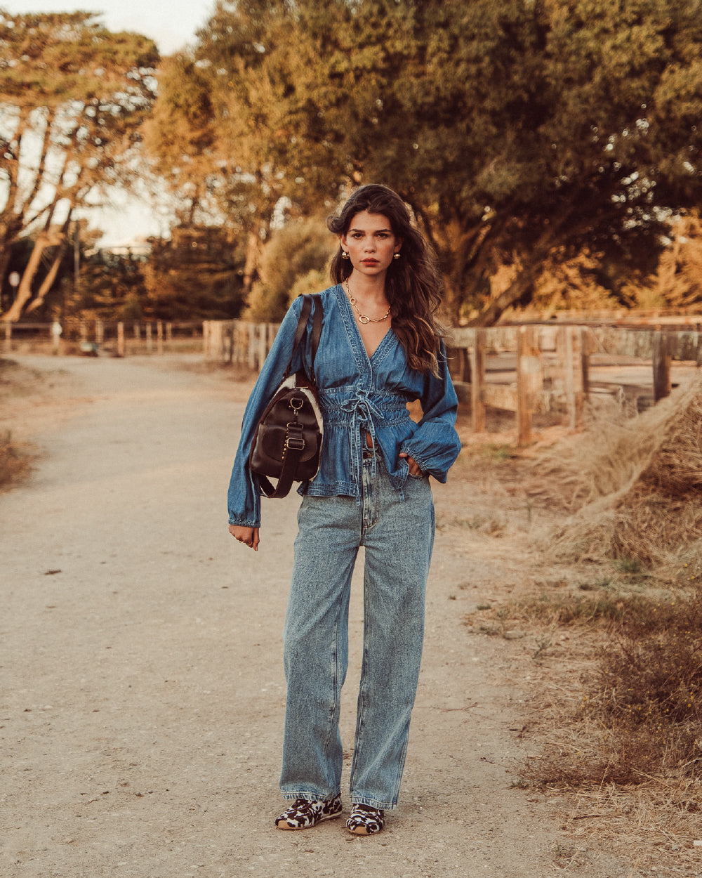 BLUSA SANTANA DARK BLUE