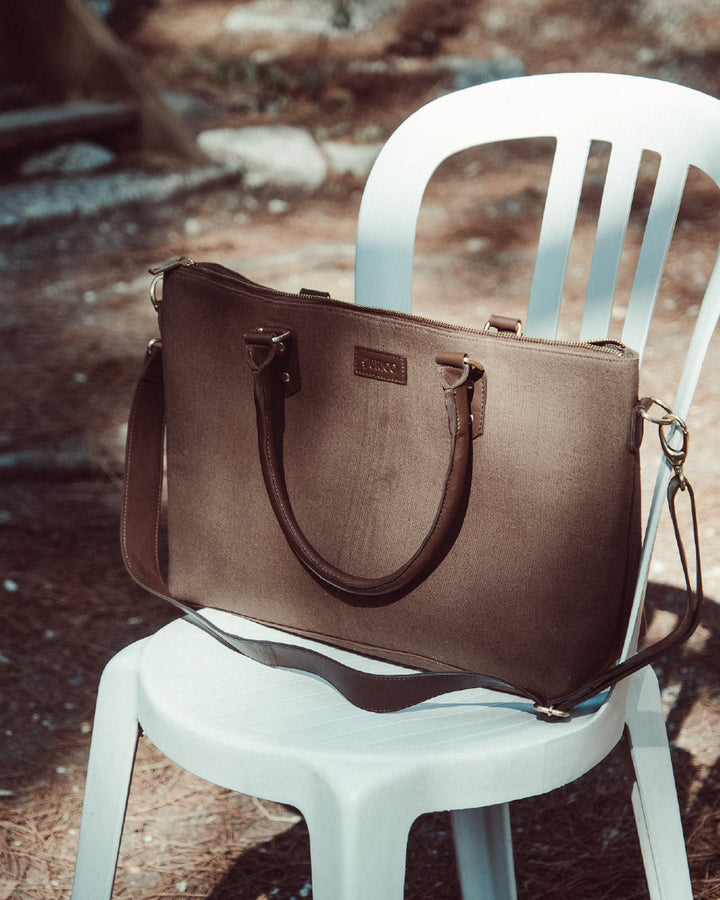 CARTERA OLIVIA OLIVA ALGODÓN