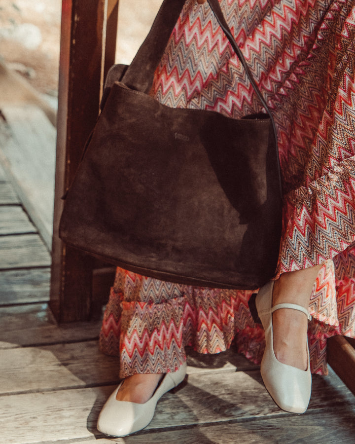 CARTERA ARETA DARK BROWN