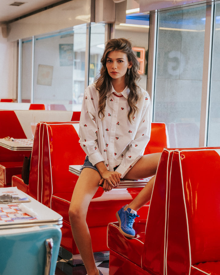 CAMISA GLITZ CHERRY
