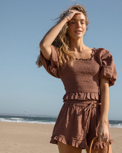BLUSA PUMBA CAFÉ