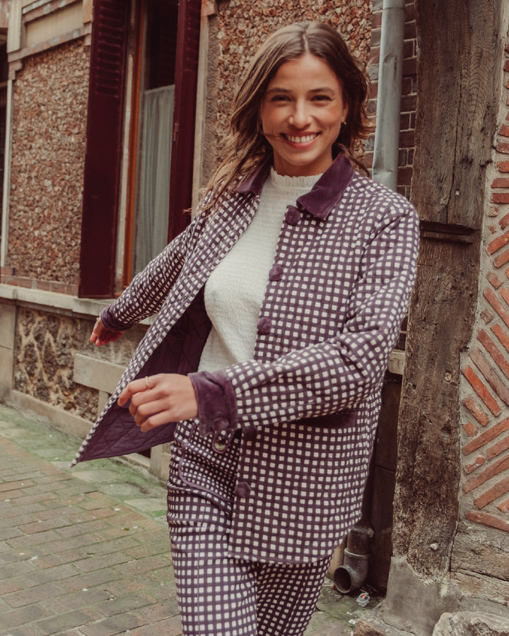 CHAQUETA JUANA VICHY