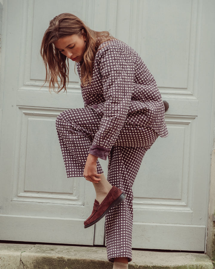 CHAQUETA JUANA VICHY