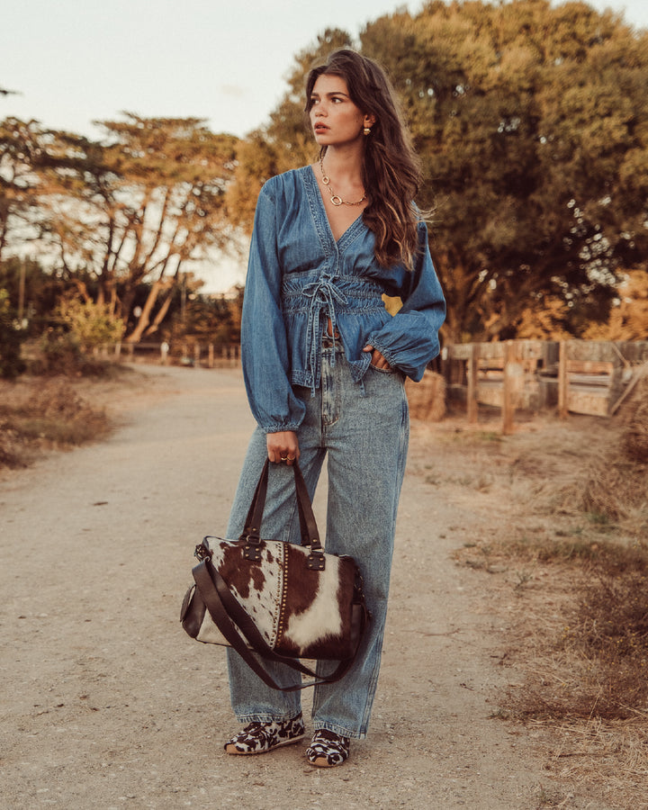 BLUSA SANTANA DARK BLUE