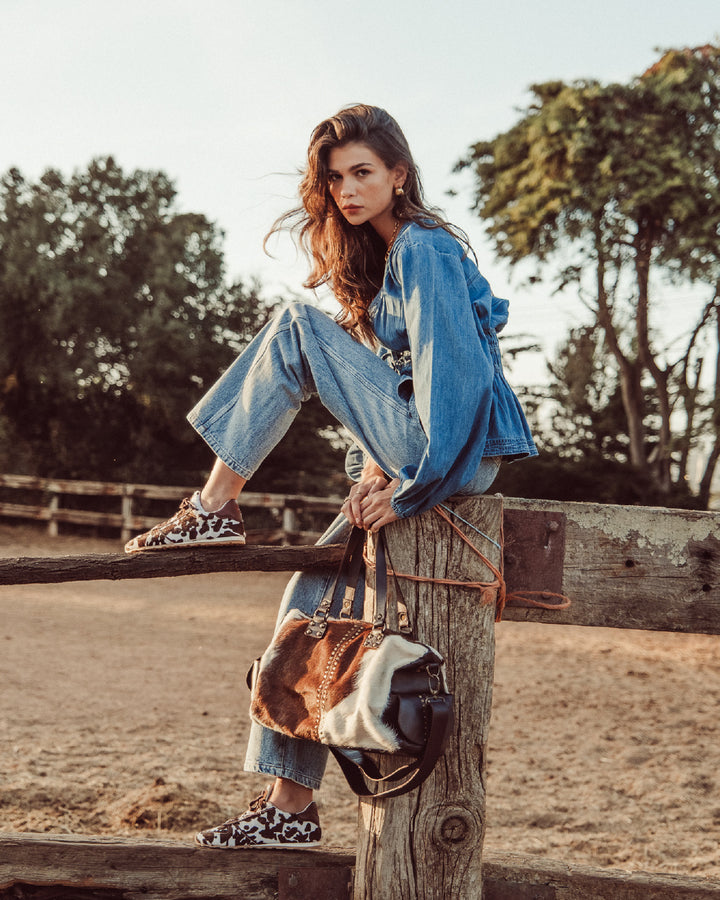 CARTERA CHER BROWN COW GOLD